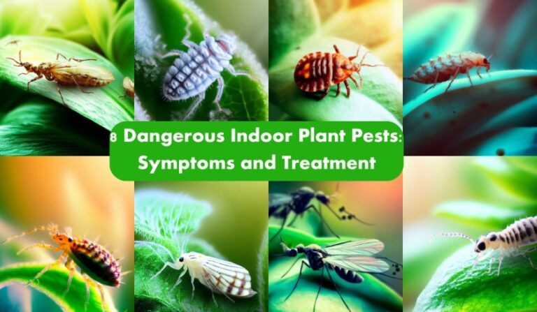 8 Dangerous Indoor Plant Pests: Symptoms and Treatment