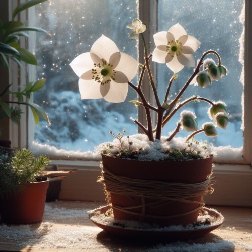 Indoor Plants with Flowers