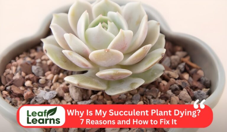 Why Is My Succulent Plant Dying? 7 Reasons and How to Fix It